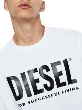 Sweat Diesel S-GIR-DIVISION-LOGOTIPO Branco Homem