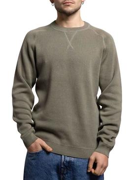 Jersey Klout Raglan verde para homem