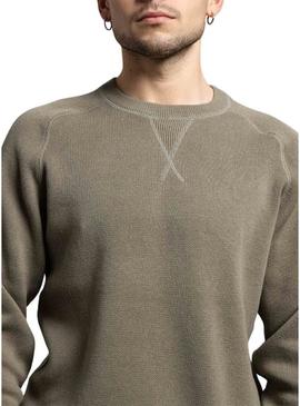 Jersey Klout Raglan verde para homem