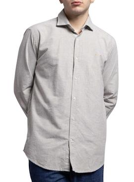 Camisa Klout Siberia cinza para homem.