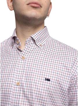 Camisa Klout xadrez Xoan para homem.