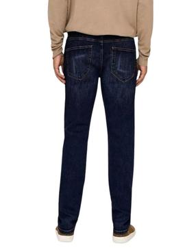 Calça jeans Only and Sons Weft escura para homem