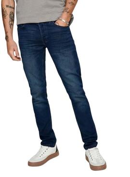 Calça Only and Sons Loom Slim azul para homem