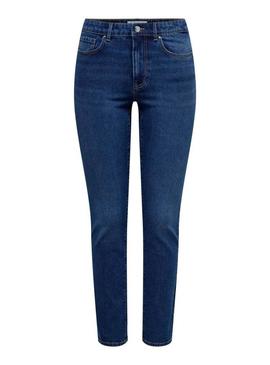 Calça jeans azul Only Sui para mulher