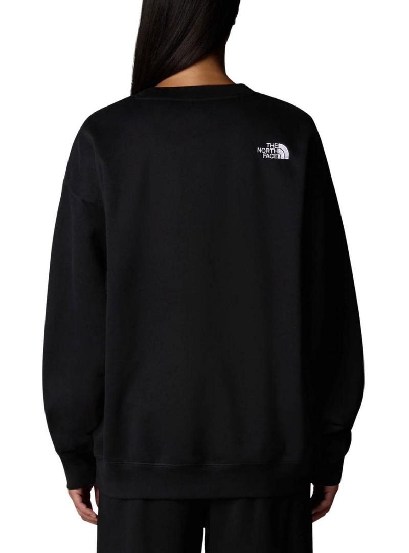 Moletom The North Face Essential Oversize preto para mulher