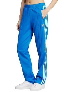 Calça Adidas Beckenbauer azul para mulher