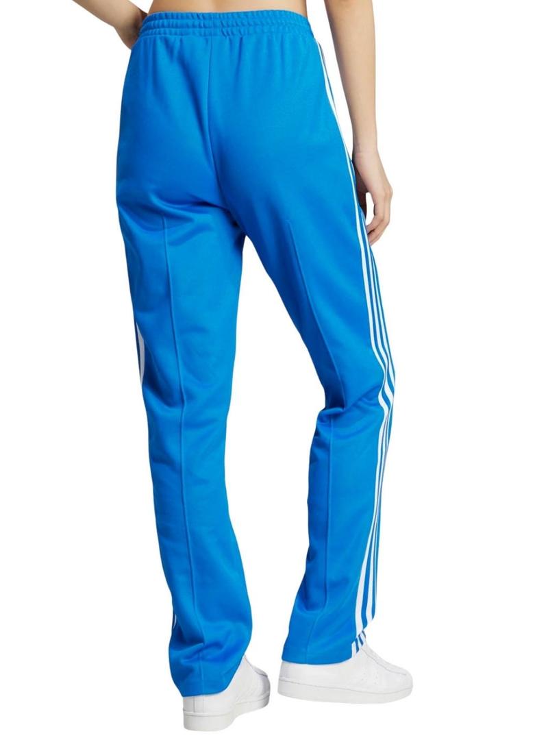 Calça Adidas Beckenbauer azul para mulher