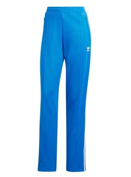 Calça Adidas Beckenbauer azul para mulher