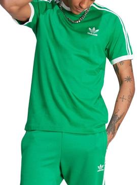 CAMISETA DE 3 LISTRAS VERDE