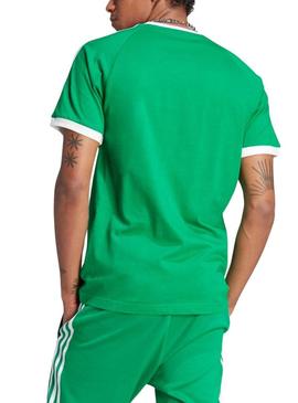 CAMISETA DE 3 LISTRAS VERDE