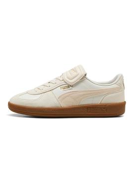 Tênis Puma Premium Palermo branco para mulher.