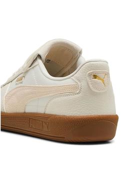 Tênis Puma Premium Palermo branco para mulher.