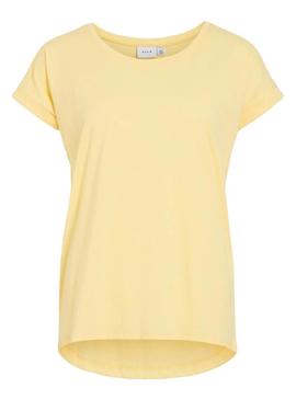 Camiseta Vila Vidreamers New amarelo para Mulher.