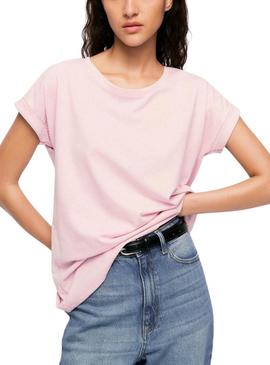 Camiseta Vila Vidreamers New rosa para Mulher.