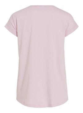 Camiseta Vila Vidreamers New rosa para Mulher.