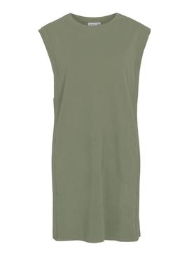 Vestido Vila Viursa Verde Para Mulher