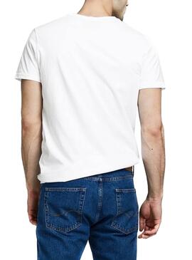 T-Shirt Jack e Jones Comace Branco para Homem