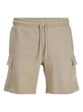 Bermudas Jack and Jones Swift Beige Para Homem