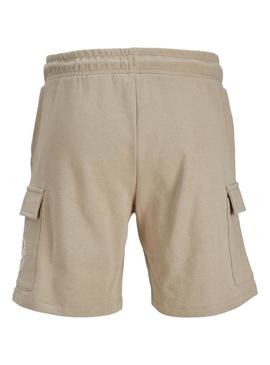 Bermudas Jack and Jones Swift Beige Para Homem