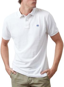 Camisa Polo Altonadock Piqué Branco Básica Para Homem