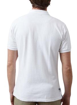 Camisa Polo Altonadock Piqué Branco Básica Para Homem