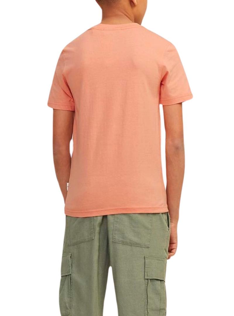 Camiseta Name It Joraruba Aop Laranja Menino