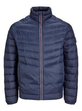 Jaqueta acolchoada Jack and Jones Esprint marinha para homem