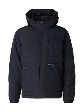 Jaqueta acolchoada Jack and Jones Eotto marinha para homem