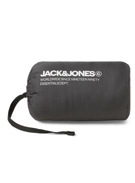 Jaqueta acolchoada Jack and Jones Estate dobrável cinza para homem.