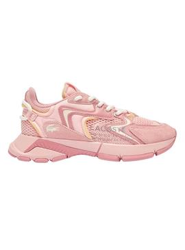 Sapatilhas Lacoste L003 NEO rosa para mulher.