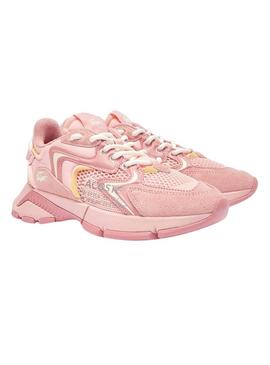 Sapatilhas Lacoste L003 NEO rosa para mulher.