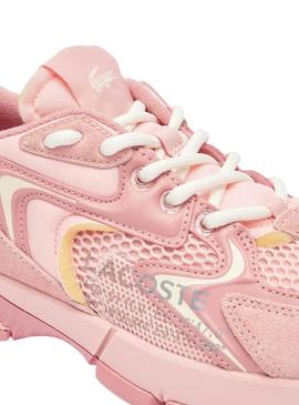 Sapatilhas Lacoste L003 NEO rosa para mulher.