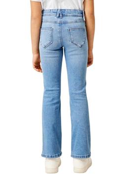 Calça Jeans Name It Polly denim para menina