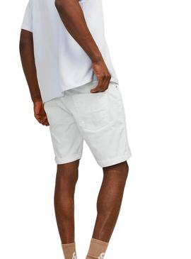 Bermuda Jack and Jones Rick branco para homem.