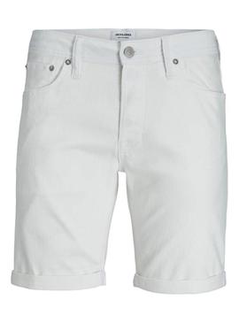 Bermuda Jack and Jones Rick branco para homem.