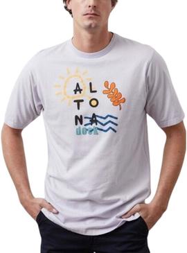 Camiseta Altonadock Malva Para HombreCamisa Altonadock Malva Para Homem