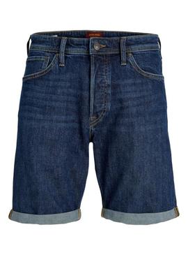 Bermudas Jack and Jones Chris Azul Para Homem