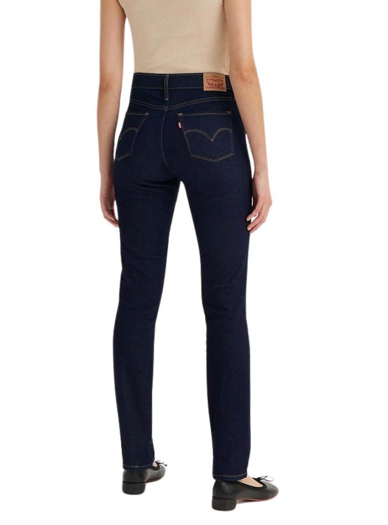 Calça jeans Levis 312 modeladora slim escuro para mulher