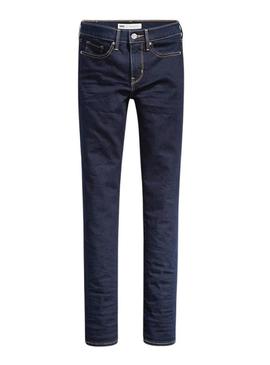 Calça jeans Levis 312 modeladora slim escuro para mulher