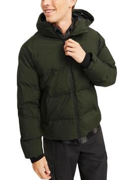 Jaqueta acolchoada Jack and Jones Payne verde para homem