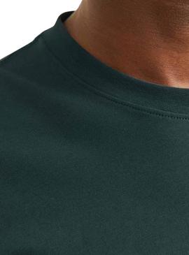 Camiseta Jack and Jones Vesterbro verde para homem