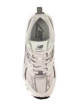 Sapatilhas New Balance 530 branco para menino e menina