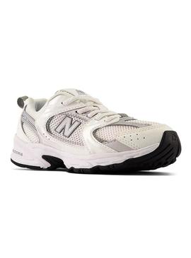 Sapatilhas New Balance 530 branco para menino e menina