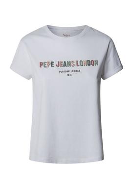 Blusa Pepe Jeans Rufina branca para mulher