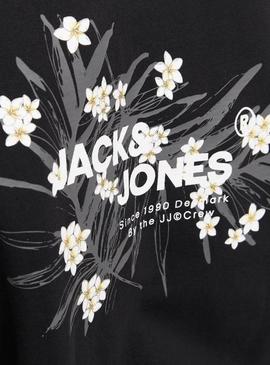 Moletom Jack and Jones Hawaii preto para homem