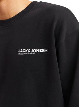 Moletom Jack and Jones Hawaii preto para homem