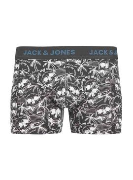 Pack de cuecas Jack and Jones Damon multicolor para homem.