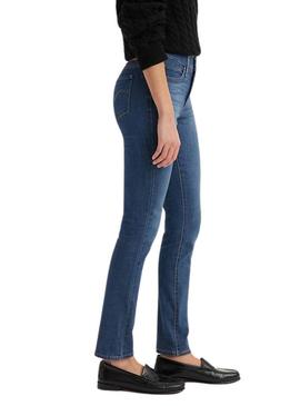 Calça jeans Levis 312 slim para mulher