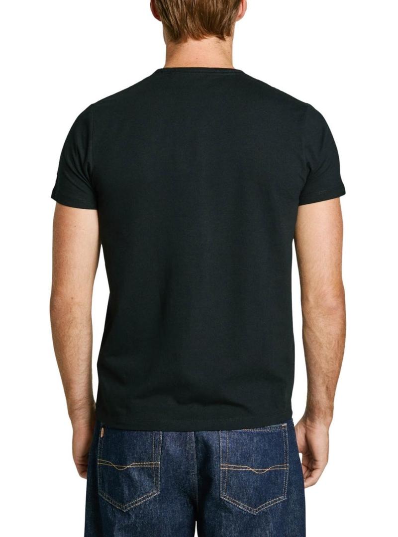 Camiseta Pepe Jeans Original Basic preta para homem