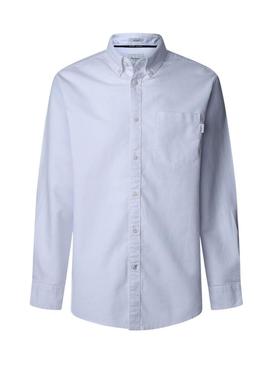 Camisa Pepe Jeans Andrew branca para homem.